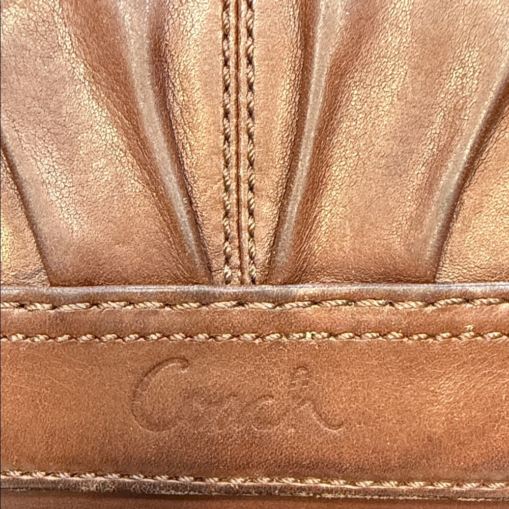 Vintage Y2K Coach Soho Brown Leather Wallet - Picture 2 of 7